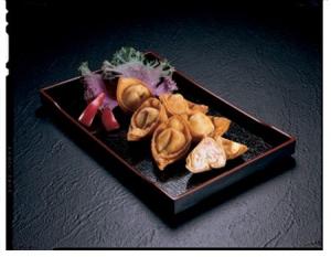 Amoy Crab Rangoon, Ready-To-Cook Wonton Shells (1 OZ, 120 Per Case)