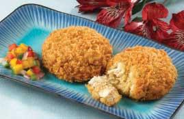 Handy Carnival Breaded Crab Cakes, Fresh Crab Meat (3 OZ, 12 Per Case)