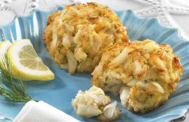 Handy Premium Crab Cakes, 4 Ounce - 24 per case.