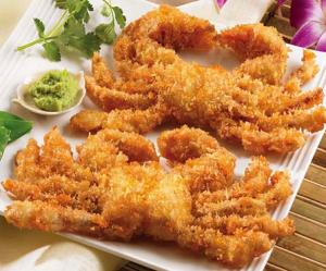 Handy Soft Shell Panko Breaded Wild Caught Jumbo Crabs, Ready-To-Cook, 36/Case