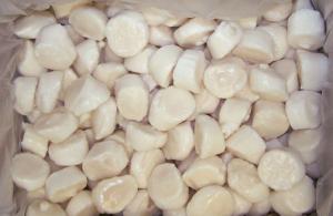 Frozen Seafood Processed Scallop - 30 to 40 Count, 5 Pound - 2 per case.