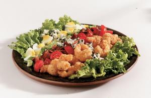 King & Prince Seafood Buttermilk Battered Tail Off Shrimp (2.5 Lbs, Pack Of 4)