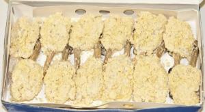 Ocean Cafe Hand Breaded Raw 16 20 Butterfly Cleantail Shrimp (3 lbs, 4 Per Case)