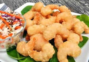 Singleton Round Breaded Beer Battered Shellfish/Shrimp (4 lbs, 1 Pack)