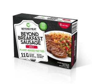 Beyond Meat Beyond Breakfast Sausage Spicy, 7.4Oz/Box (Pack Of 12)