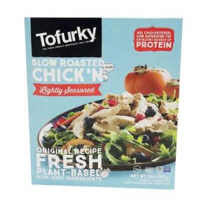 Tofurky Tofurky Lightly Seasoned Chicken, 8Oz./Pack (Pack Of 5)