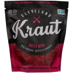 Cleveland Kraut Beet Red Sauerkraut, 16Oz./Pack (Pack Of 6)