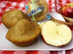 Sky Blue Foods Simply Apple Mini Muffin Whole Grain 1.6Oz (Pack Of 96)