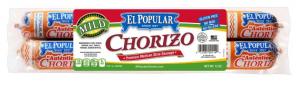 El Popular Mexican Mild Pork Chorizo 1 Each (Pack Of 12)
