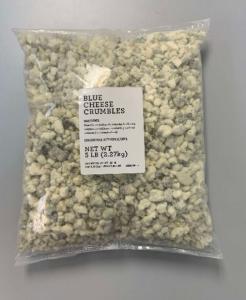 Roth Blue Cheese Crumbles 5Lbs (Pack Of 4)