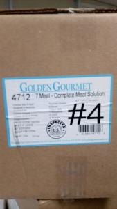 Golden Gourmet 7 Meal Park W/Frzn Milk 7 Each (Pack of 1)