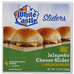 White Castle Jalapeno Cheeseburger 7.23 Oz x 6 (Pack of 4)
