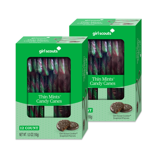 Girls Scout Candy Canes Pack of 2