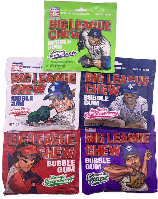 Big League Chew Variety 5 Pack