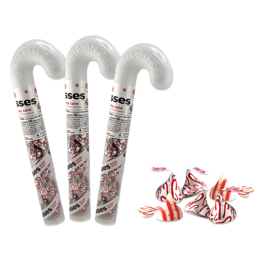 Hershey Candy Cane Mint Flavor Tubes Pack of 3