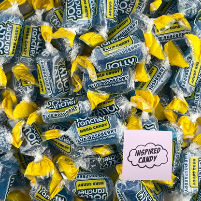 Blue Raspberry Jolly Ranchers Hard Candy Bulk 5lb Bag, Jolly Rancher Blue Raspberry Candy by Inspired Candy.