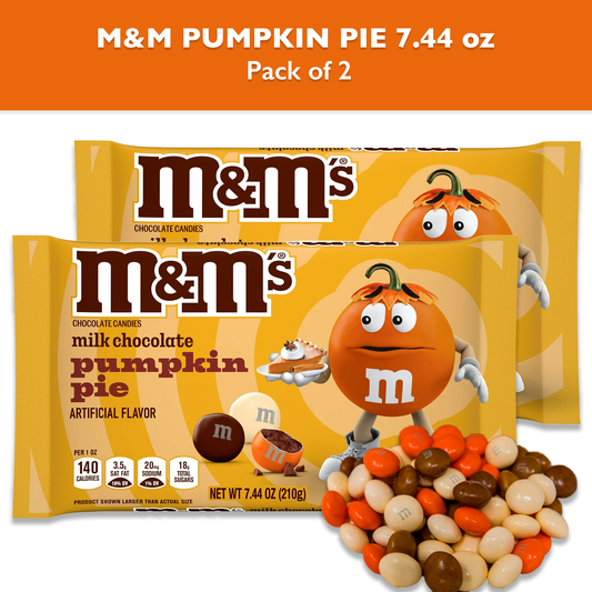 M&M Pumpkin Pie 7.44oz Pack of 2