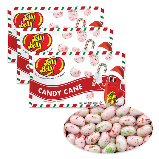 Jelly Belly Candy Cane Mix 1oz Pack of 3