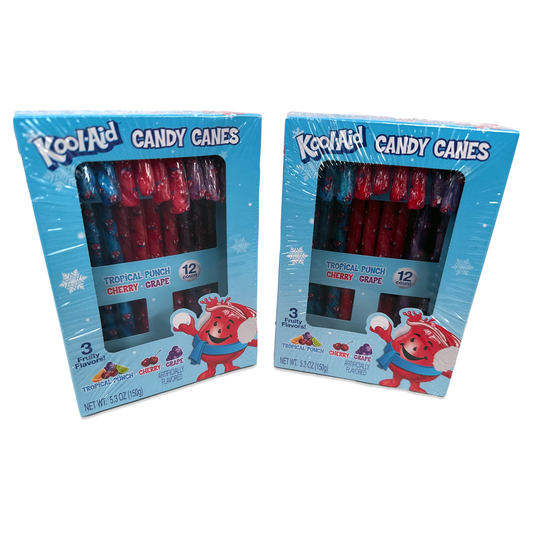 Kool Aid Candy Canes Pack of 2