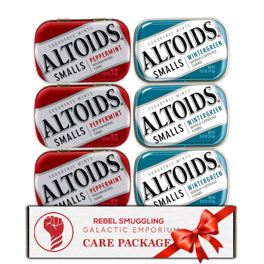 Altoids Smalls Variety Pack of 2 Flavors 3 of Each (Total of 6, 0.37oz). Peppermint, Wintergreen