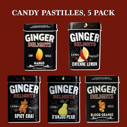 Big Sky Brands Ginger Delights Variety Pack of 5 Flavors