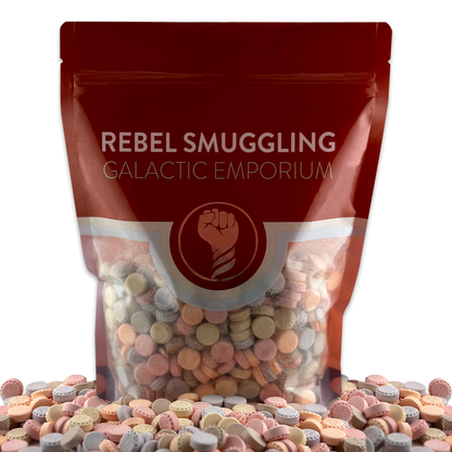 Bottle Caps Candy Bulk 2lb Bag - Nostalgic Retro Soda Flavored Hard Candy (Root Beer, Cherry, Grape, Cola, Orange)