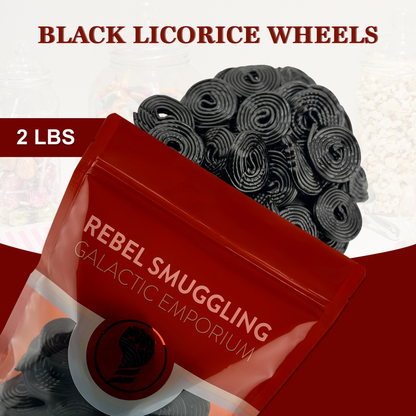 Broadway Black Licorice Wheels 2lb
