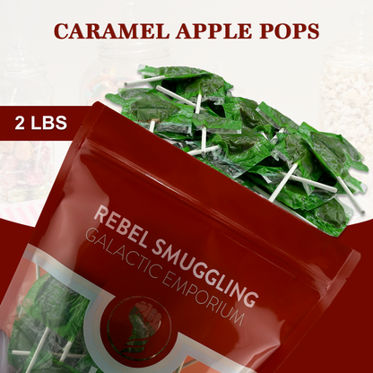 Tootsie Caramel Apple Pops 2lb Bag