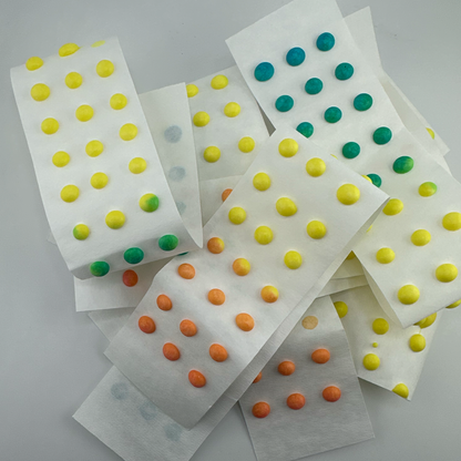 Candy Buttons Sheets 50 Pack. Button Candy Retro Candy