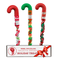 Christmas Candy Cane Tubes - Chocolate Variety (3 Pack Stocking Stuffers)
