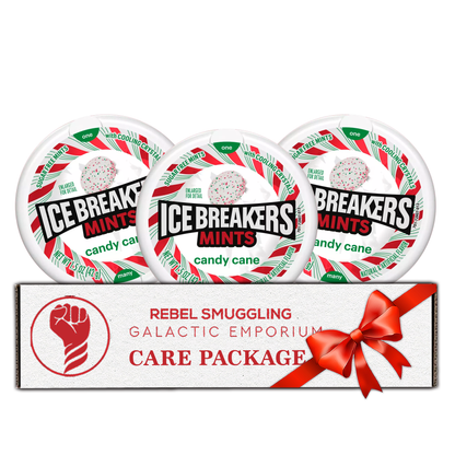 Ice Breakers Candy Cane Puck Pack of 3