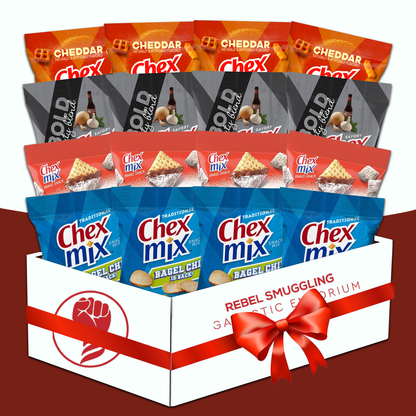 Chex Mix Mini Variety Pack - 16 Bags, 4 Flavors (1.75oz Each)