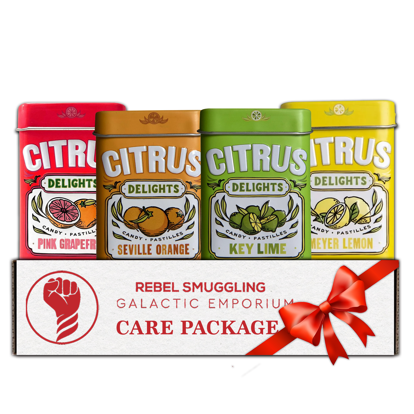 Big Sky Citrus Delights Variety Pack - 4 Gourmet Citrus Mint Flavors Gift Set