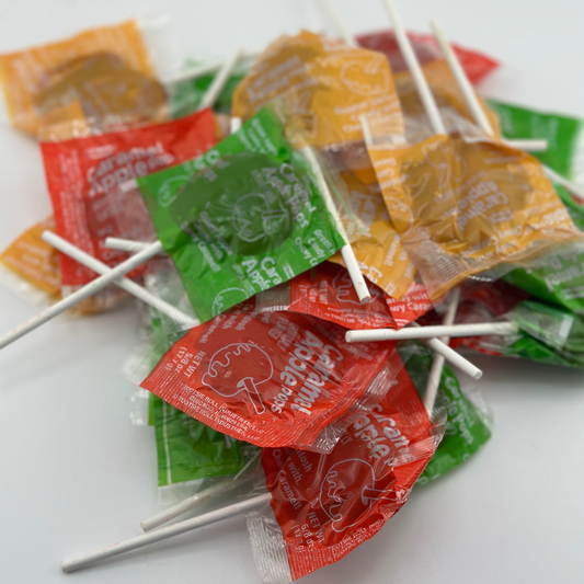 Orchard Apple Caramel Lollipops Bulk 6LB Bag by Rebel Smuggling Galactic Emporium