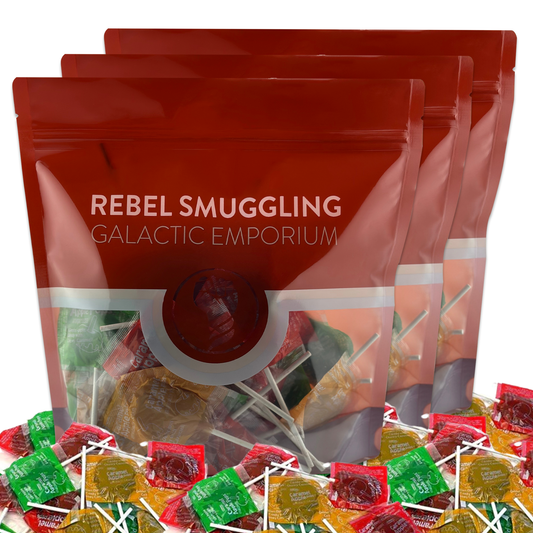 Orchard Apple Caramel Lollipops Bulk 6LB Bag by Rebel Smuggling Galactic Emporium