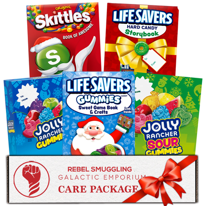 Christmas Candy Storybook Variety Pack - Jolly Rancher, Lifesavers & Skittles (5 Books)