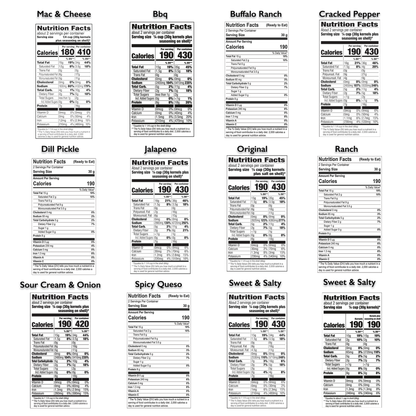 David Sunflower Seeds Variety Pack - 12 Flavors Gift Basket (5.25oz Each)