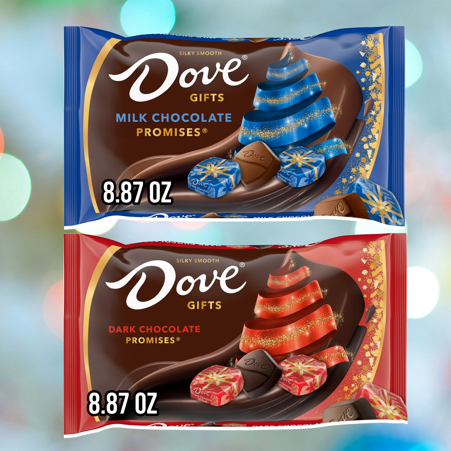Dove Promises Variety Pack - 5 Flavors (Milk, Dark, Caramel & Mint Chocolate)