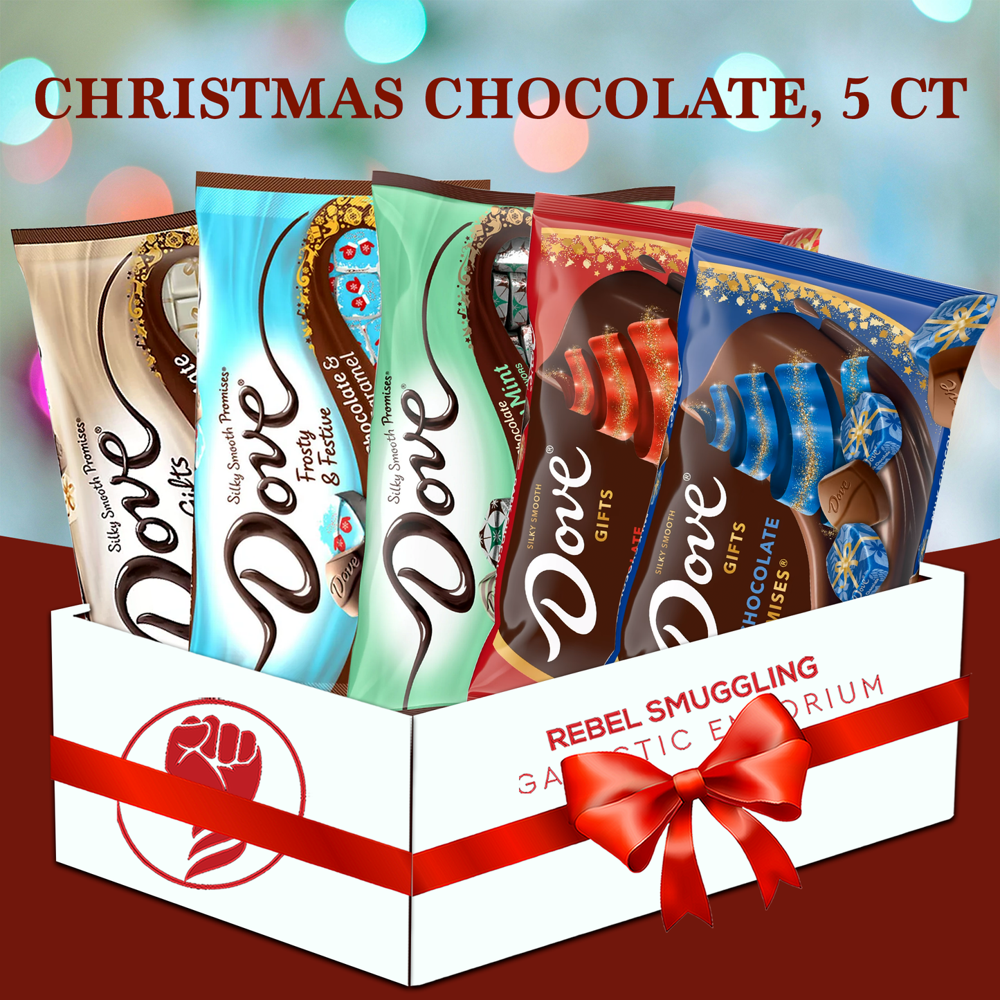 Dove Promises Variety Pack - 5 Flavors (Milk, Dark, Caramel & Mint Chocolate)