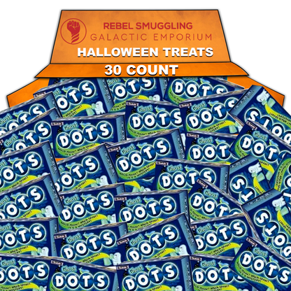 Halloween Dots Ghost Candy 30 Pack of Mini Boxes by Rebel Smuggling Galactic Emporium
