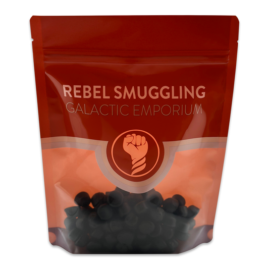 Premium Dutch Licorice Candy Drops Bulk 1lb Bag by Rebel Smuggling Galactic Emporium