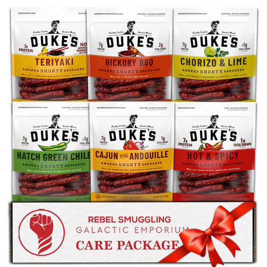 Sausage Sticks Variety 6 Pack Gift Basket Care Package by Rebel Smuggling Galactic Emporium