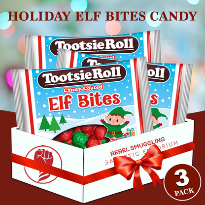 Tootsie Roll Elf Bites 3.5oz Pack of 3
