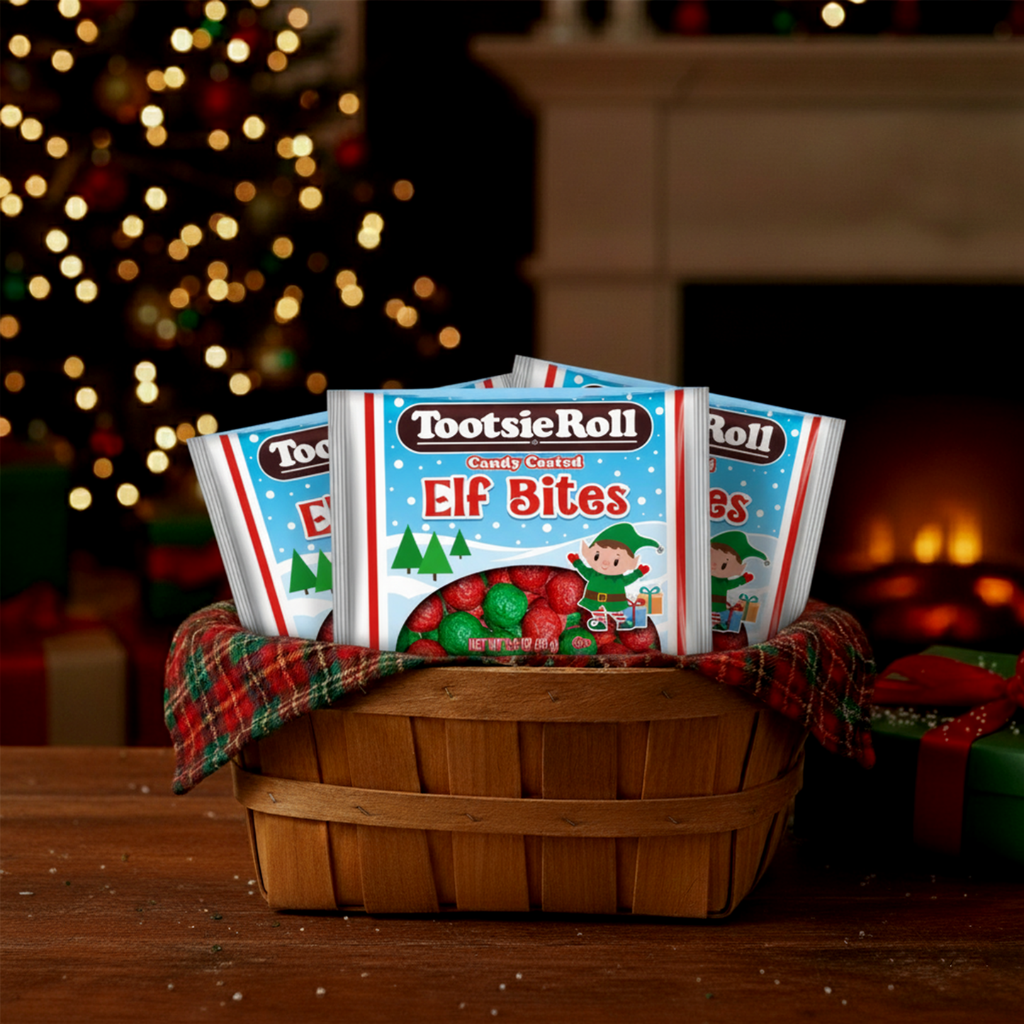 Tootsie Roll Elf Bites 3.5oz Pack of 3