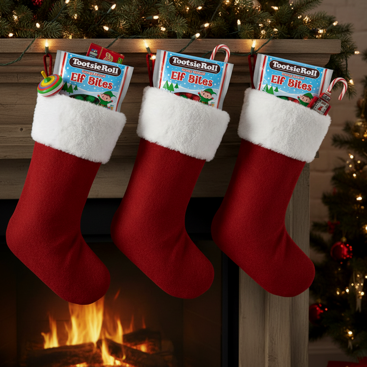 Tootsie Roll Elf Bites 3.5oz Pack of 3