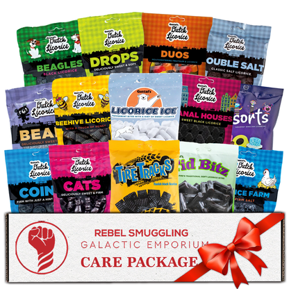 Gerrit Ultimate Licorice Variety Pack - 14 Authentic Dutch Black Licorice Flavors