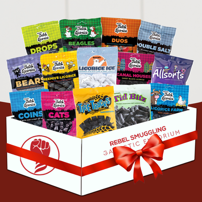 Gerrit Ultimate Licorice Variety Pack - 14 Authentic Dutch Black Licorice Flavors