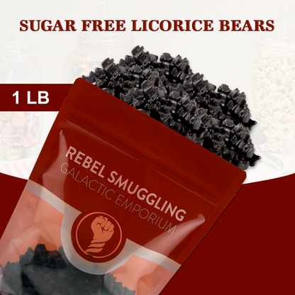 Gustaf's Gerrit Sugar Free Licorice Bears 1lb