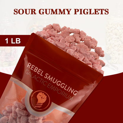 Gustaf's Gerrit Sour Gummi Piglets 1lb Bag