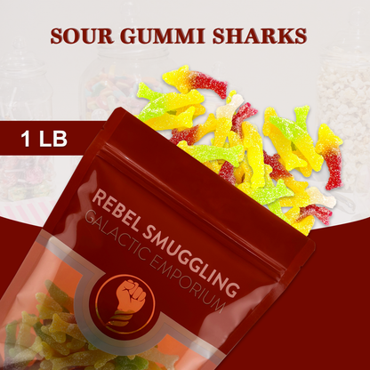 Gustaf's Sour Gummi Sharks 1lb Bag